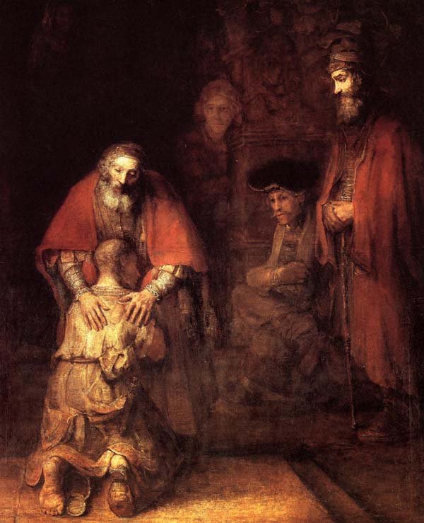 O Retorno do Filho Pródigo de Rembrandt